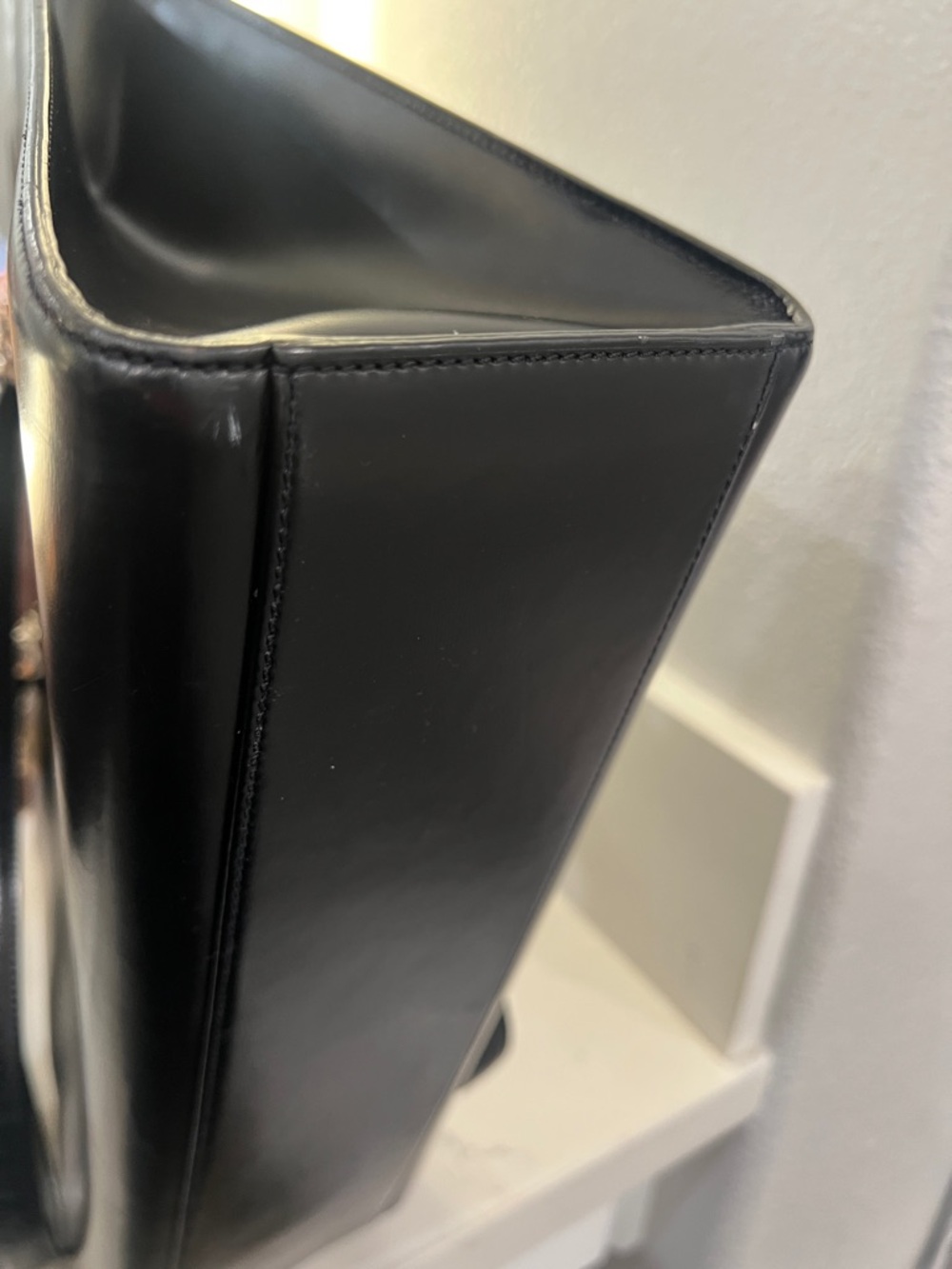 Cartier Panther vintage Leather Shoulder Tote Bag comes w authentic certificate - Picture 10 of 17